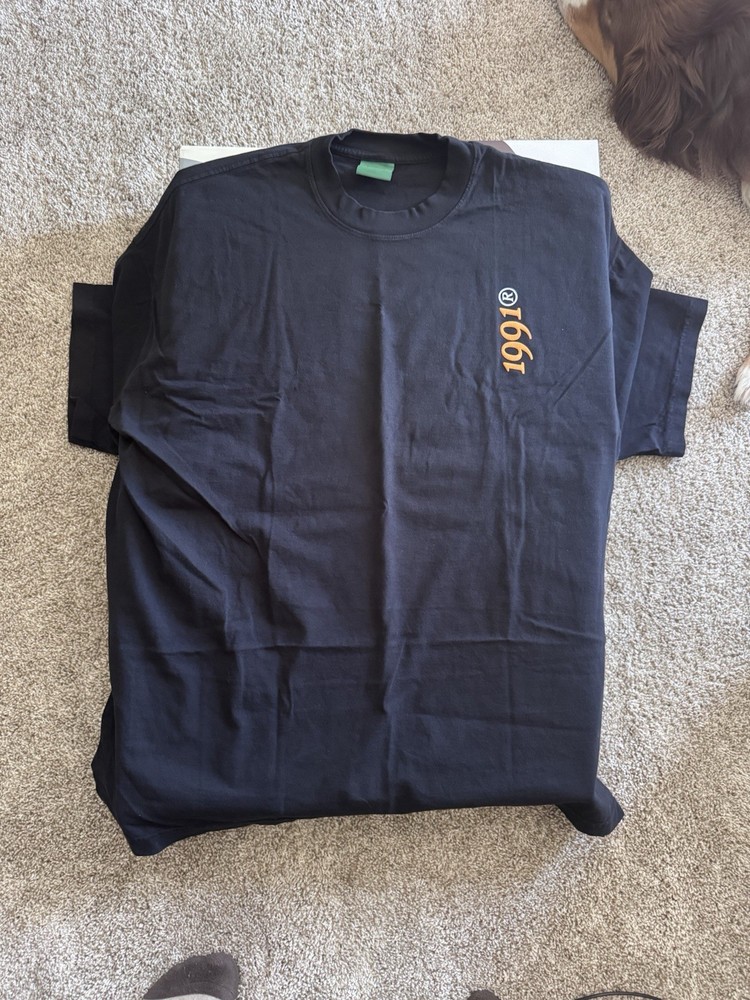Larry June Midnight Organic 1991 “Park It” T Shirt Black Size XXL