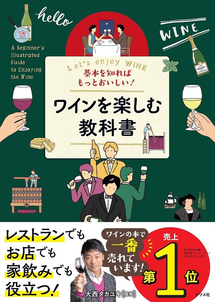 Textbook for Enjoying Wine　Japan Book New F/S