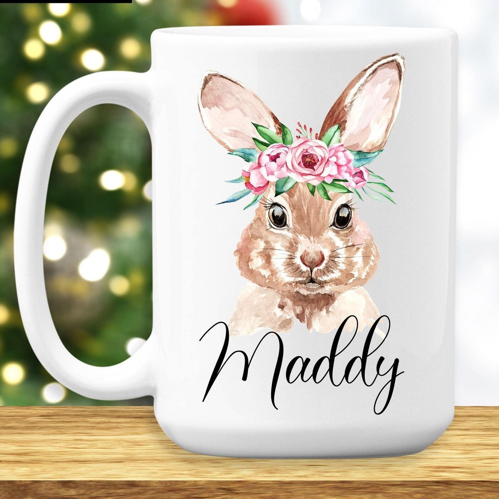 Rabbit Coffee Mug Cute Rabbit Gifts Rabbit Lover Gifts Rabbit Cup For Women