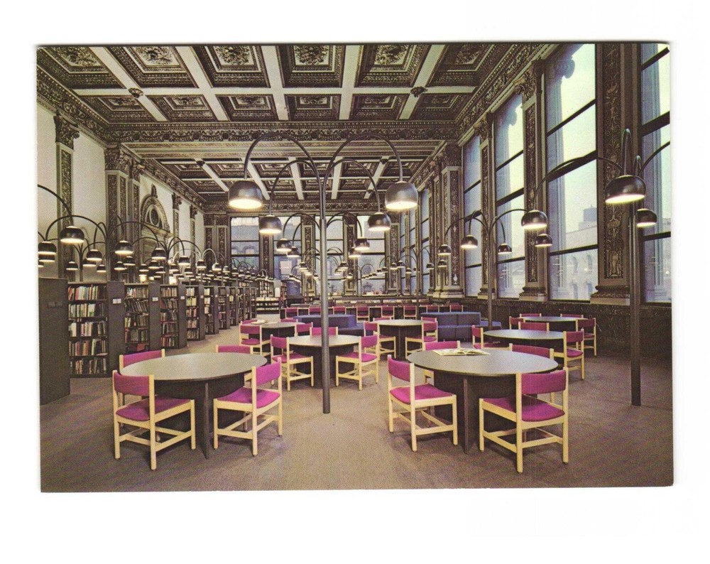 The Chicago Public Library Cultural Center Vintage postcard unposted