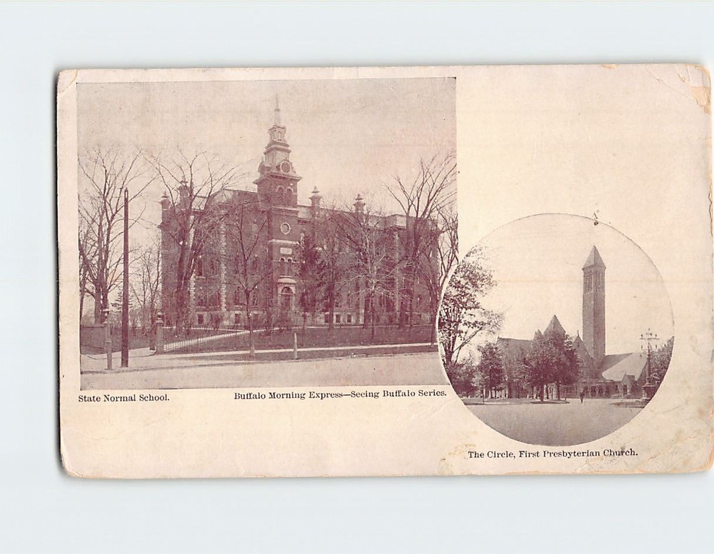 Postcard State Normal School Buffalo USA