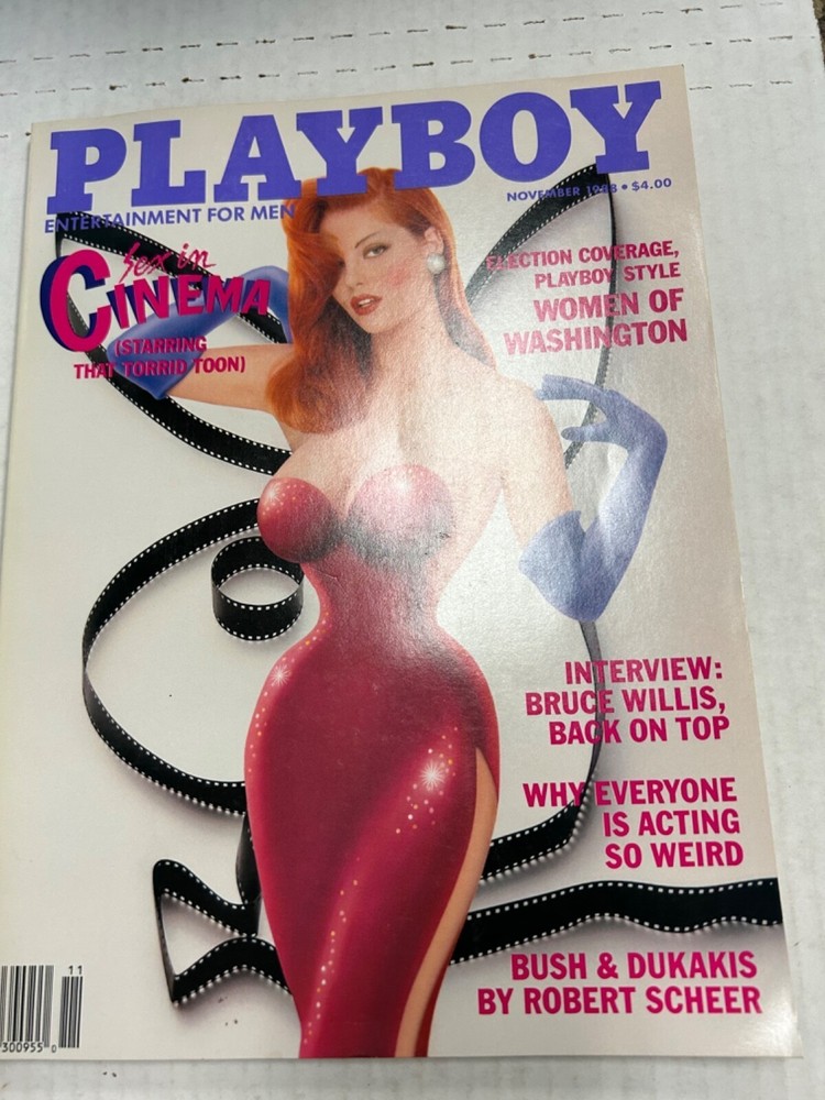 Playboy Magazine November 1988 Jessica Rabbitt Sex In The City Like Excellent