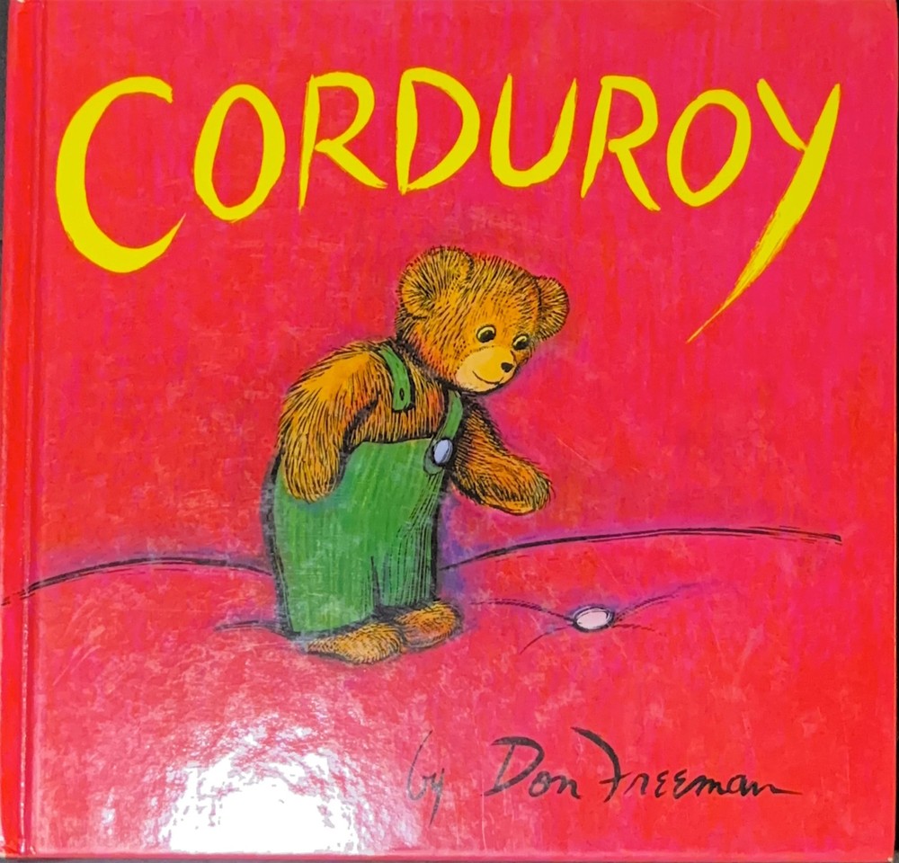 Corduroy Don Freeman Hardcover Classic Children Book Red Cover