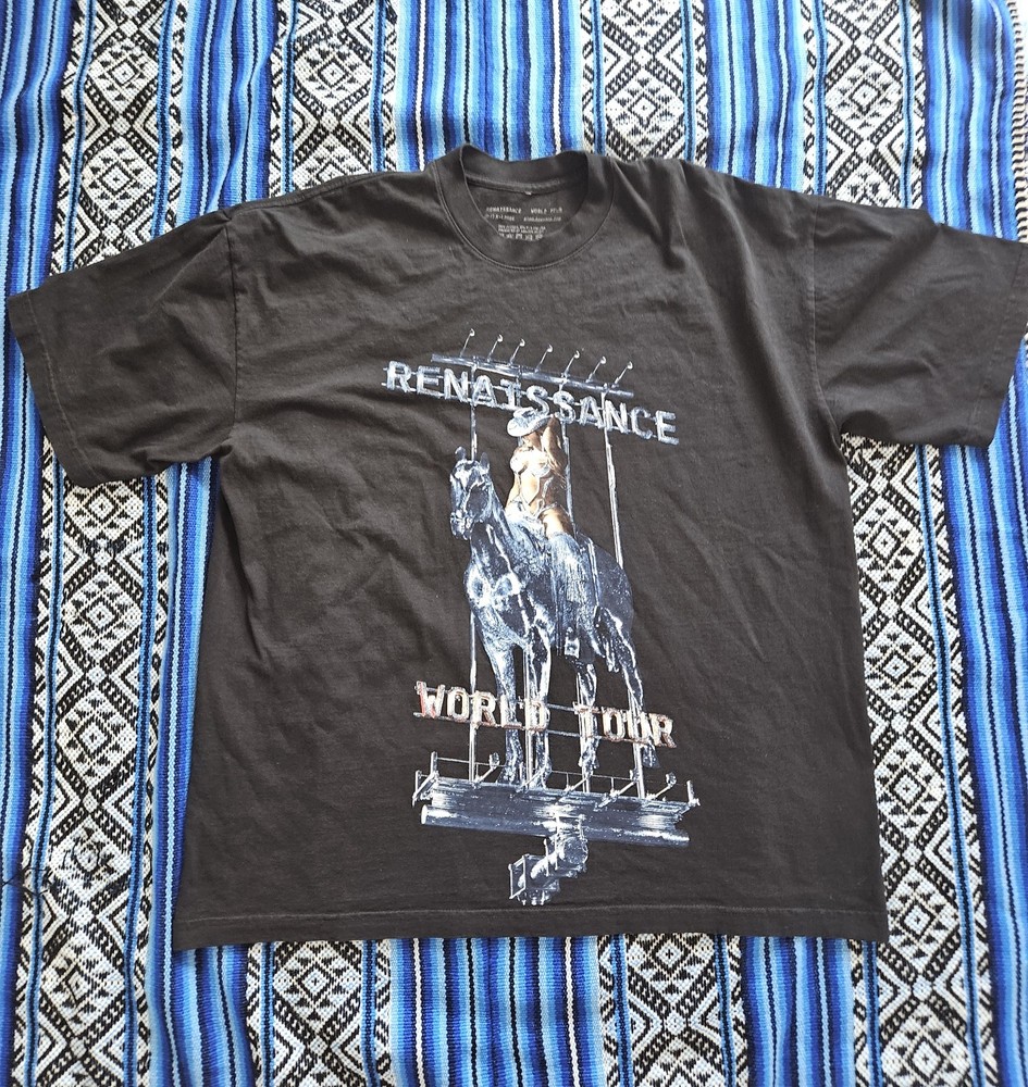 Beyoncé Renaissance World Tour 2023 Shirt XL • Official Tour Merch