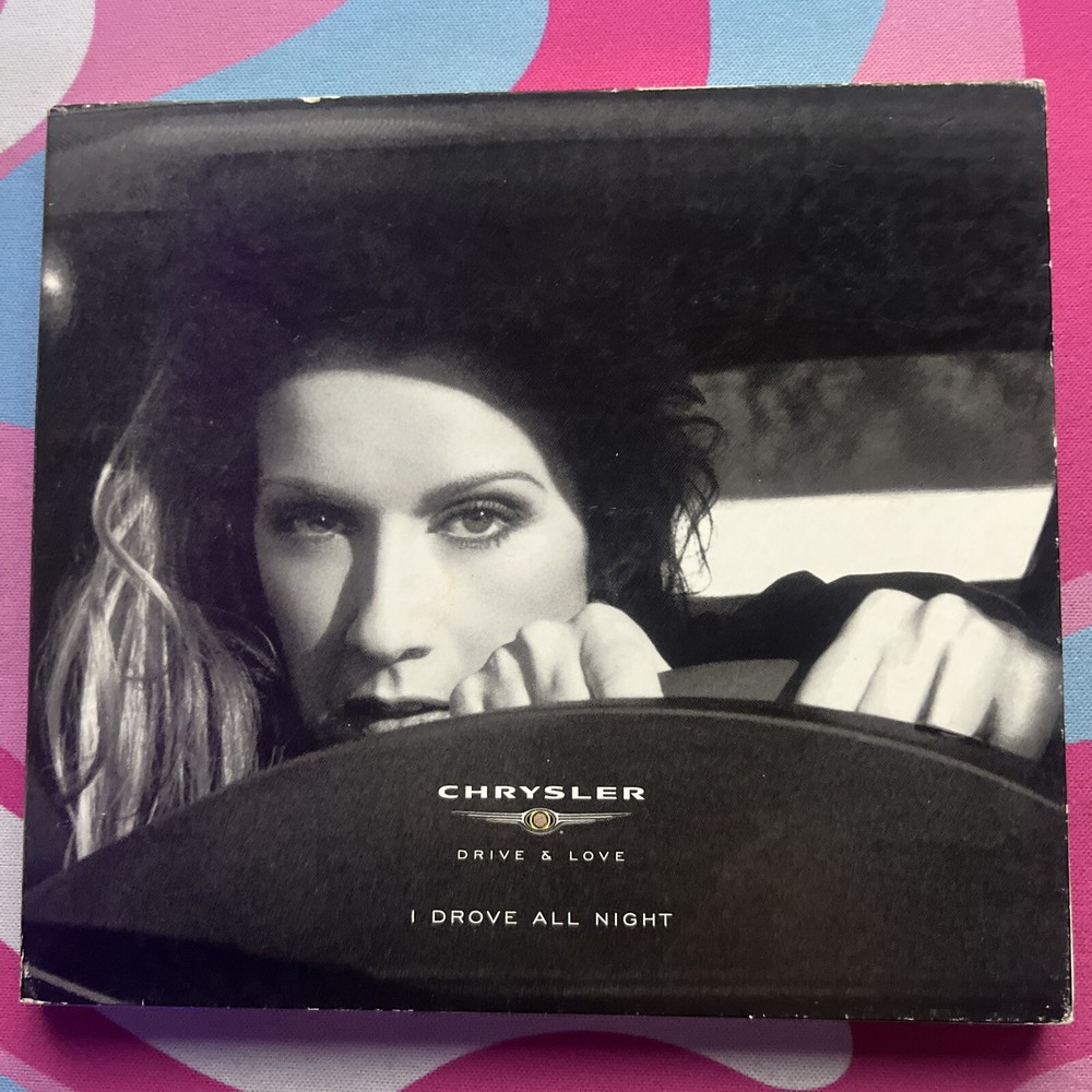 CELINE DION I Drove All Night Promo CD Chrysler Drive & Love