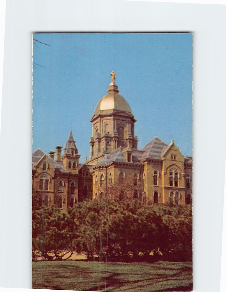 Postcard Administration Building  University of Notre Dame Notre Dame Indiana