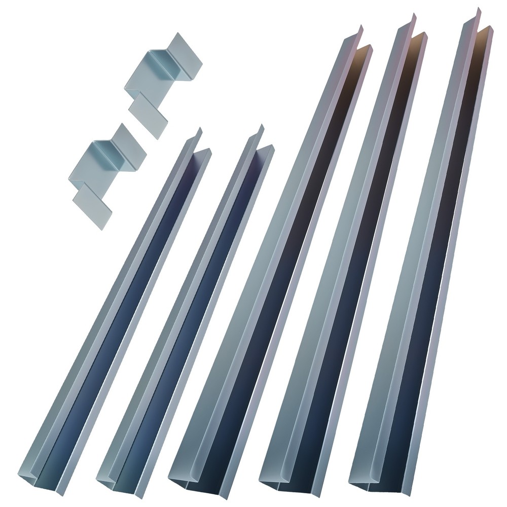 5PC For Dodge Ram 1996-2017 Bed Floor Support Crossmembers/ Bed Brace Rail