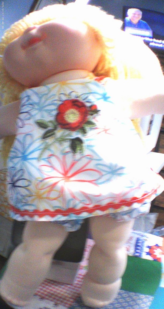 Cabbage Patch Sun Dress and Bloomers fits 14-16