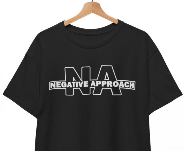 Negative Approach T-Shirt | Vintage 80s Hardcore Punk Unisex Tee