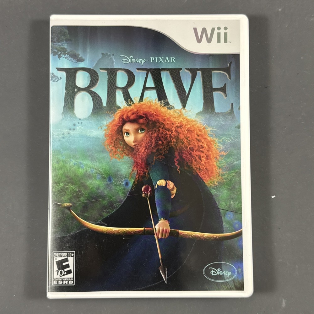 Disney Pixar Brave Nintendo Wii Complete CIB Tested