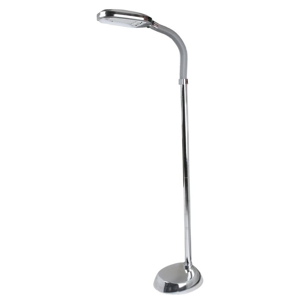 Adjustable Full Spectrum Sunlight Floor Lamp with Bendable Neck for Natural Light