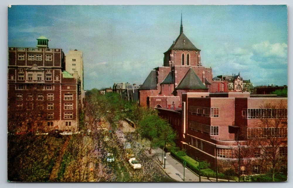 Vintage Postcard PA Philadelphia University of Pennslyvania Hospital -5123