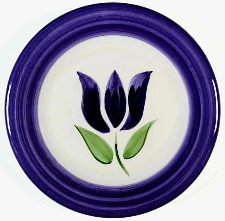 Tabletops Unlimited Spirale Lilac Salad Plate 1909903