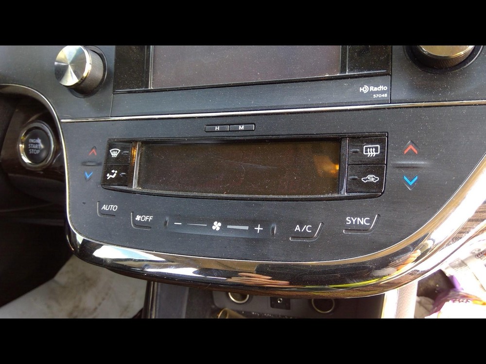 Used A/C Selector Switch fits: 2013 Toyota Avalon front XLE Grade A-image
