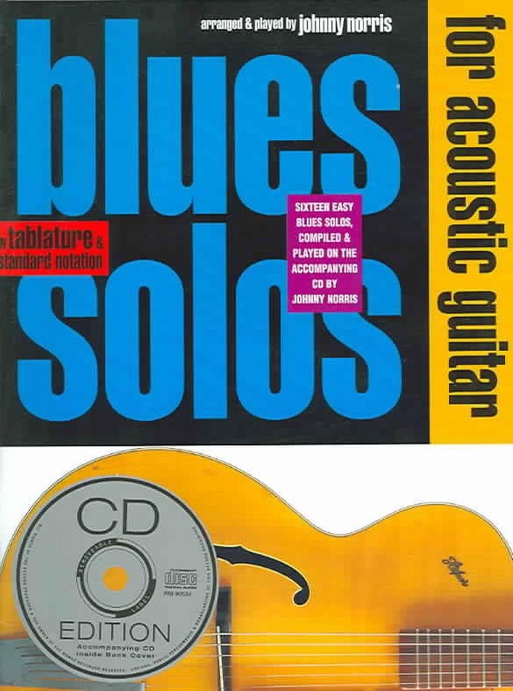 Blues Solos For Acoustic by Johnny Norris (English) Paperback Book
