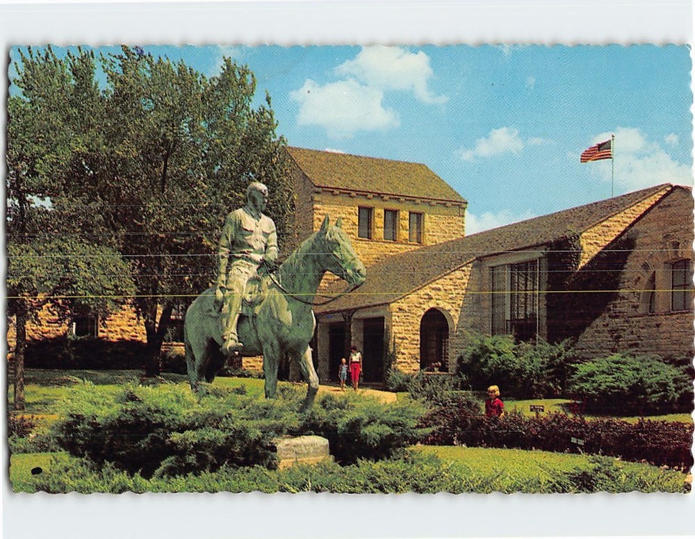 Postcard Will Rogers Memorial Claremore Oklahoma USA