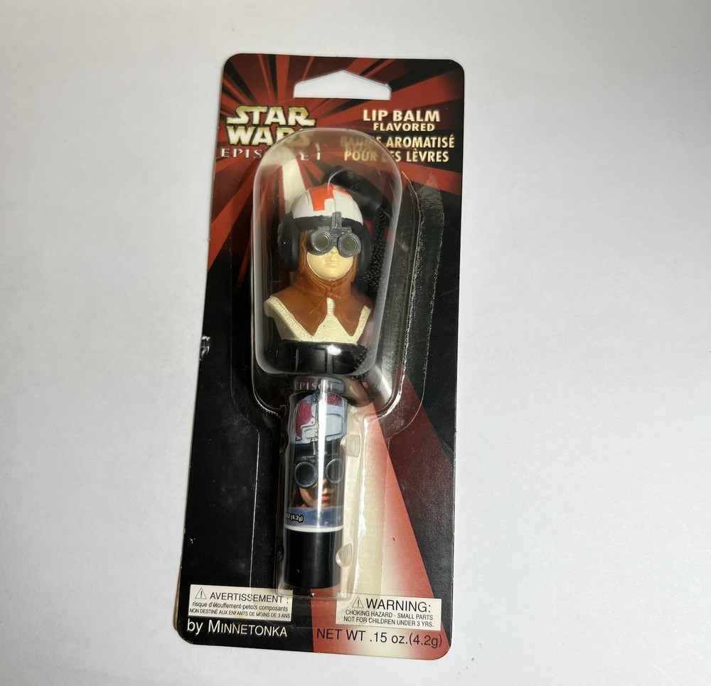 Star Wars Episode 1 Anakin Skywalker Pod Racer Lip Balm Vintage  Phantom Menace