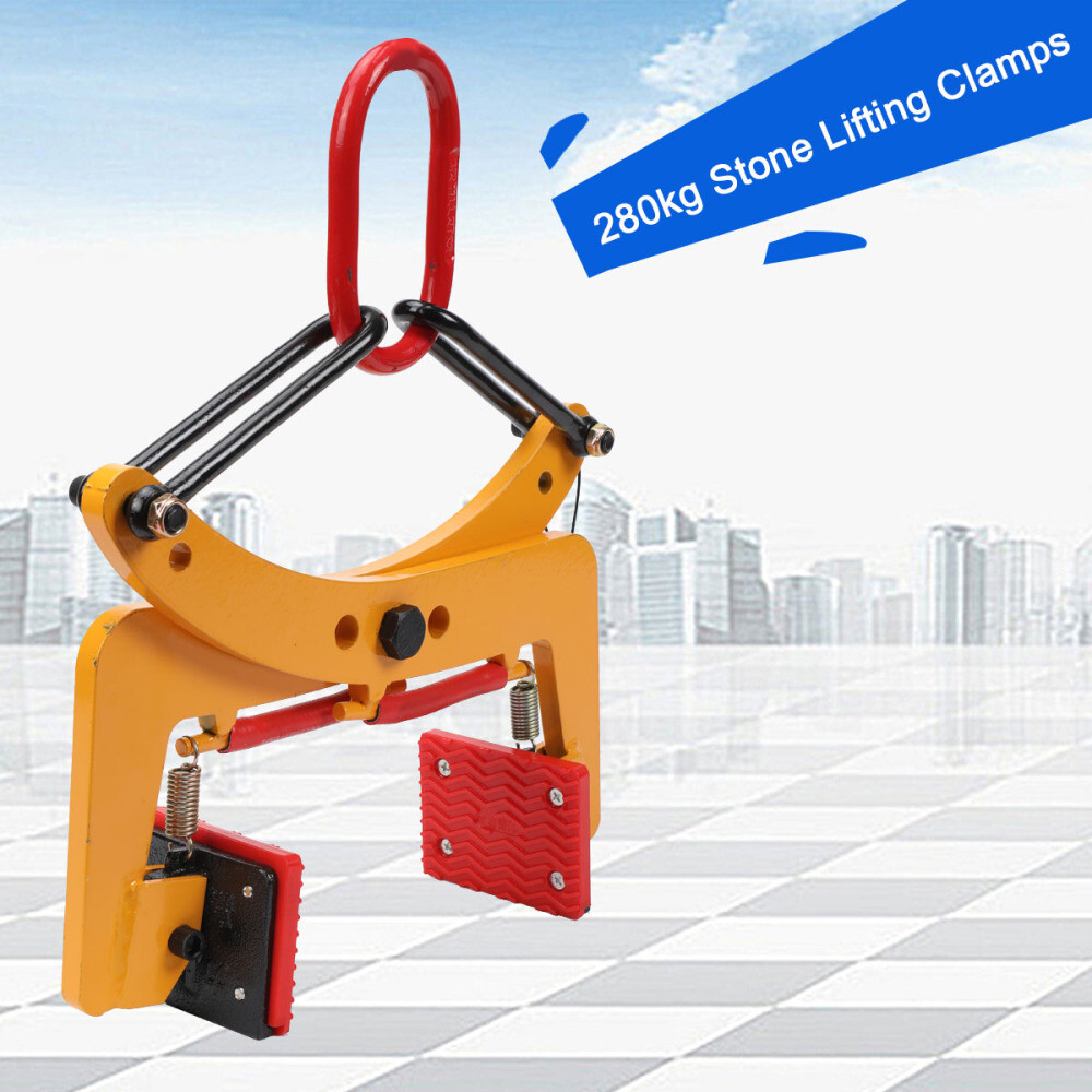 Heavy Duty Granite Slab Lifting Clamp 280kg Capacity Stone Clamp