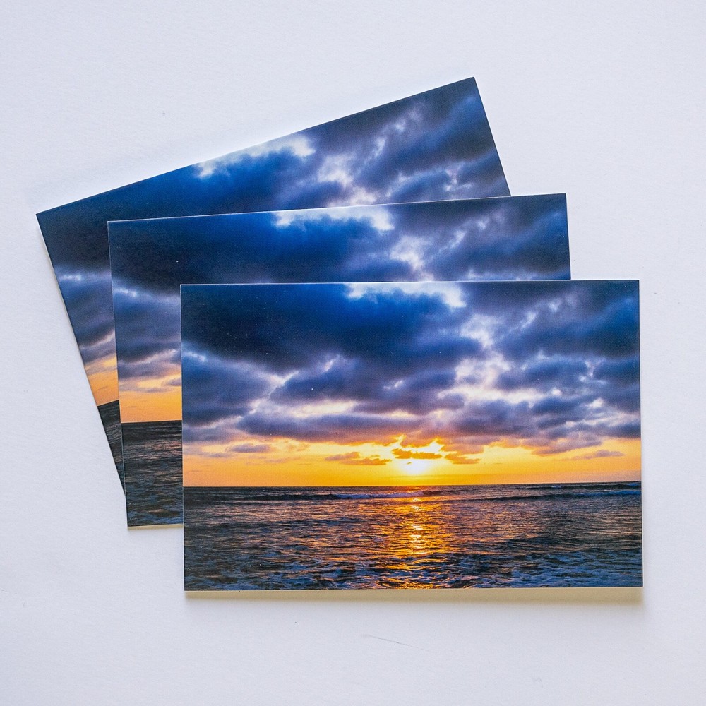 California Sunset 4x6 Photo Postcard, 1 5 10 or 25 LOT Postcrossing