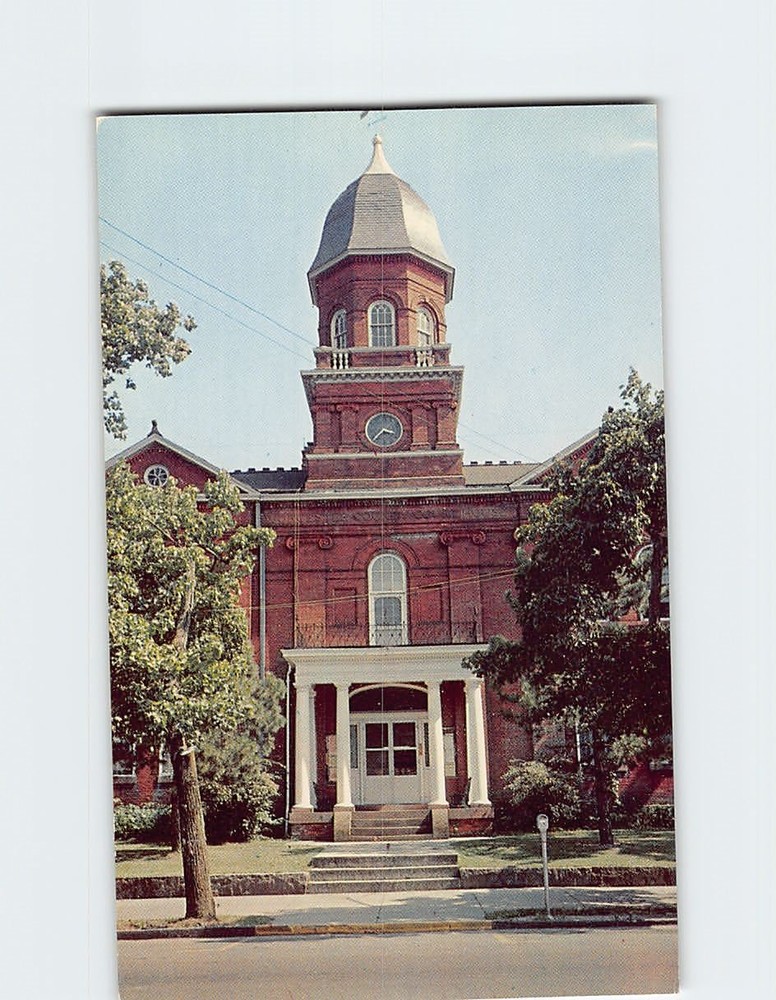 Postcard Court House Worcester County Maryland USA