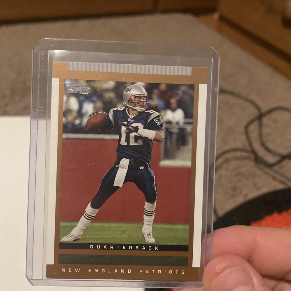 2003 Topps Draft Picks & Prospects - Tom Brady #55 New England Patriots