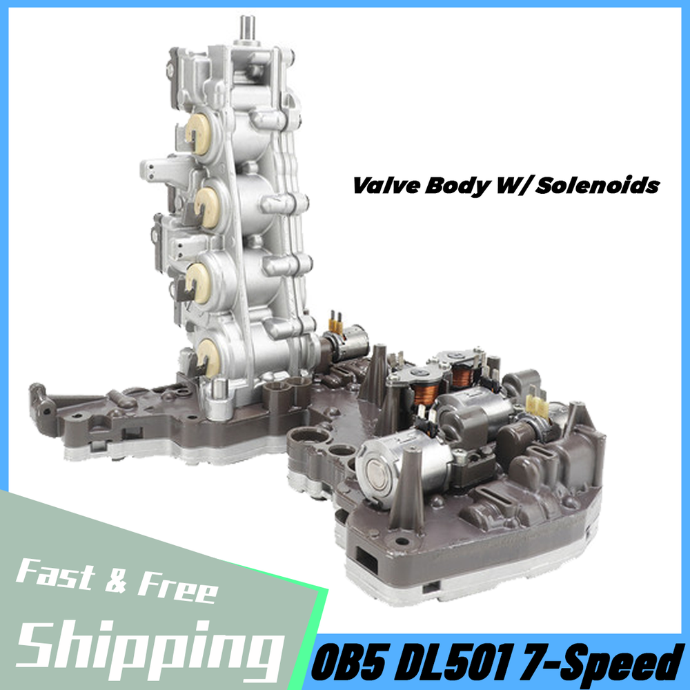 0B5 DL501 7-Speed Auto Transmission Valve Body W/ Solenoids For PORSCHE 2014-16