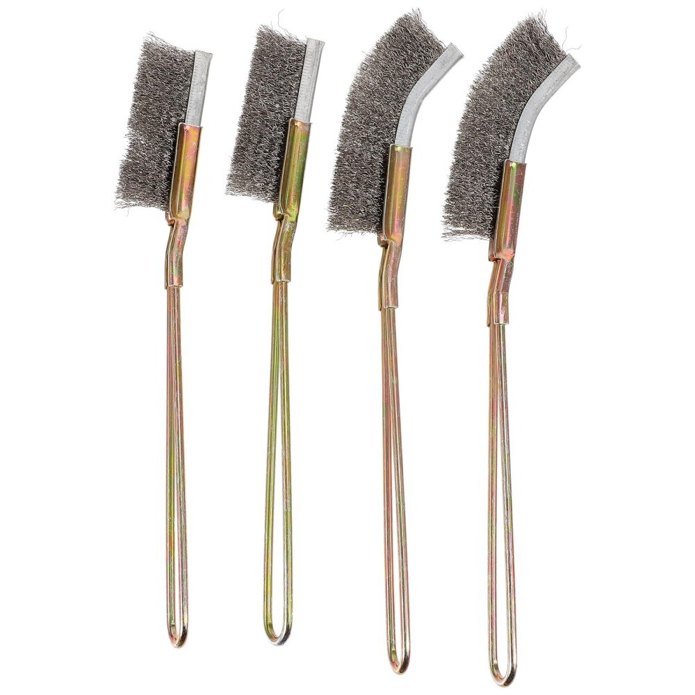 4 Pcs Steel Wire Brush Window Big Toothbrush Household Cleaner Remover