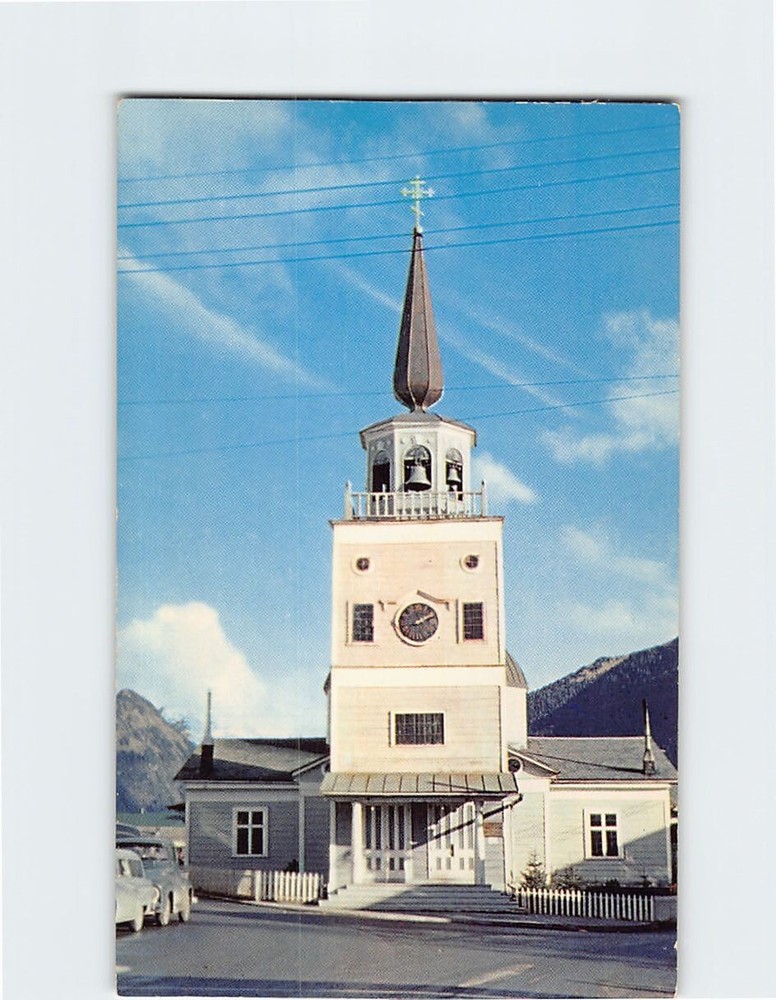 Postcard Russian Church Of St Michael Sitka Alaska
