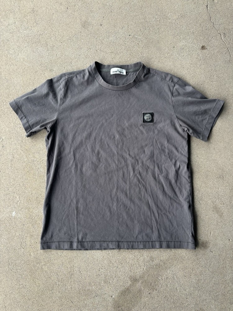 Stone Island Gray Men’s T Shirt XLarge Excellent Condition