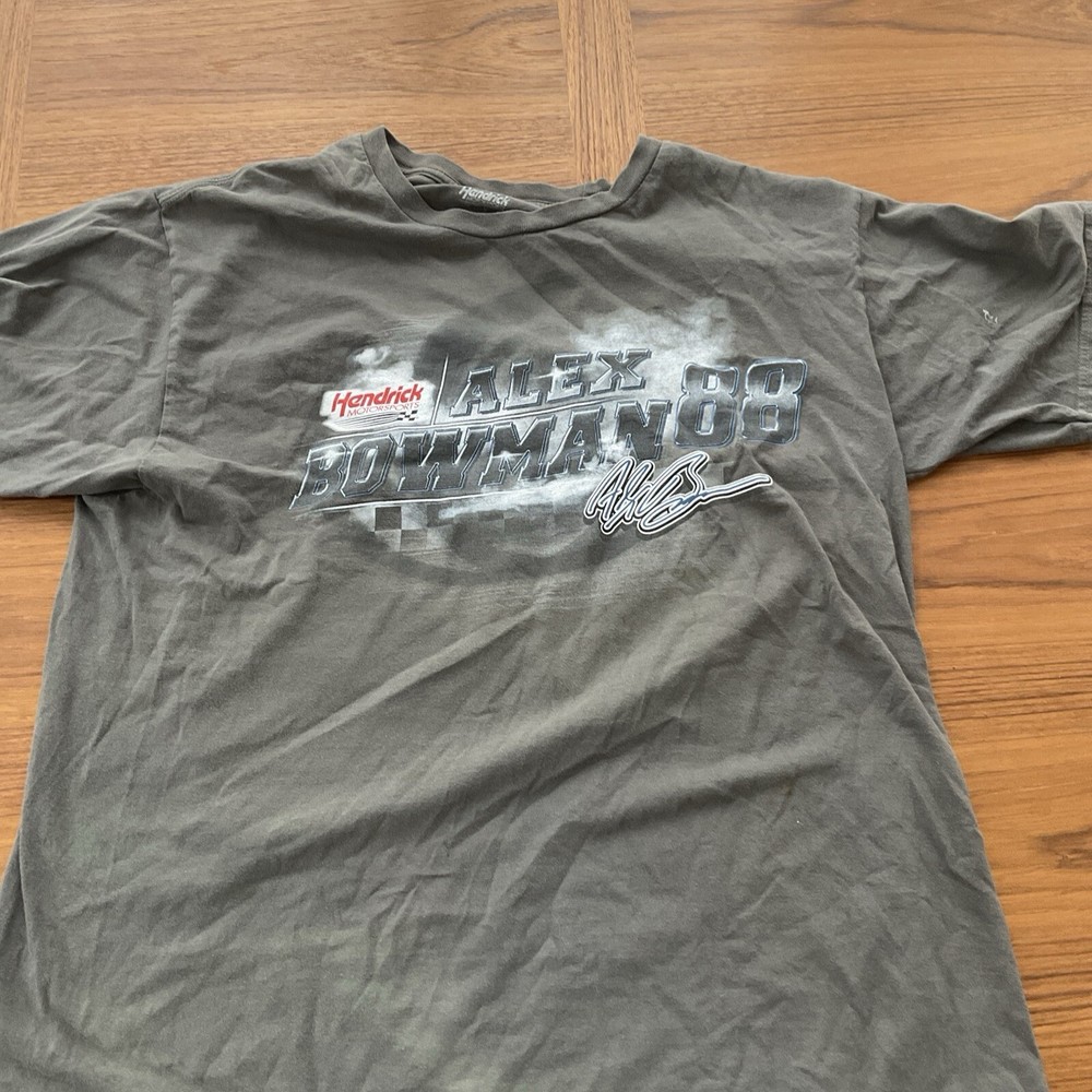 Grey Alex Bowman 88 Tshirt Unisex Large