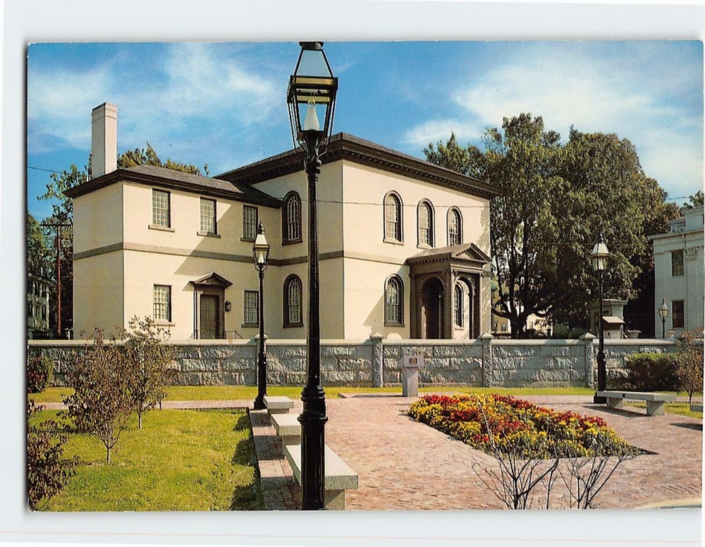 Postcard Touro Synagogue Newport Rhode Island USA