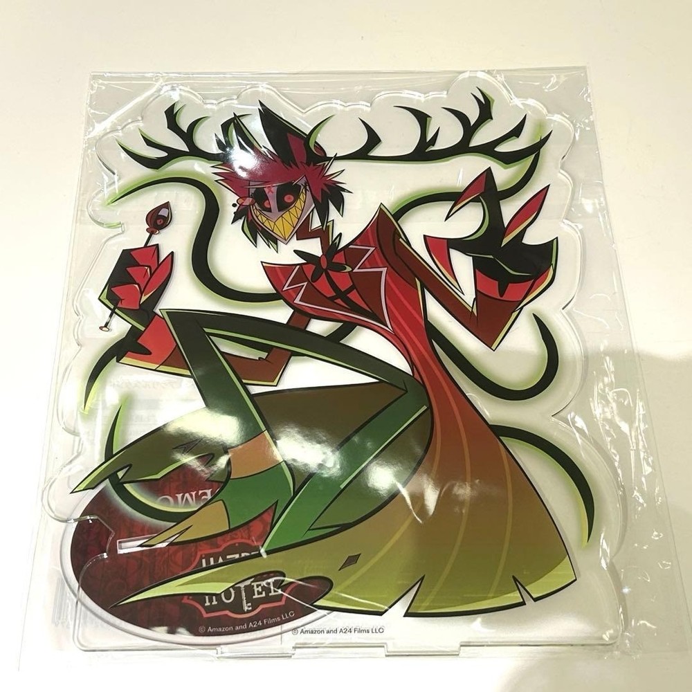 Hazbin Hotel Alastor Radio Demon Big Acrylic Stand Figure POP-UP Limited NEW