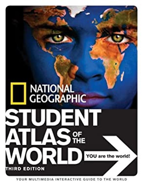 National Geographic Student Atlas of the World Third Edition HardFree US Delivery | ISBN:1426304455