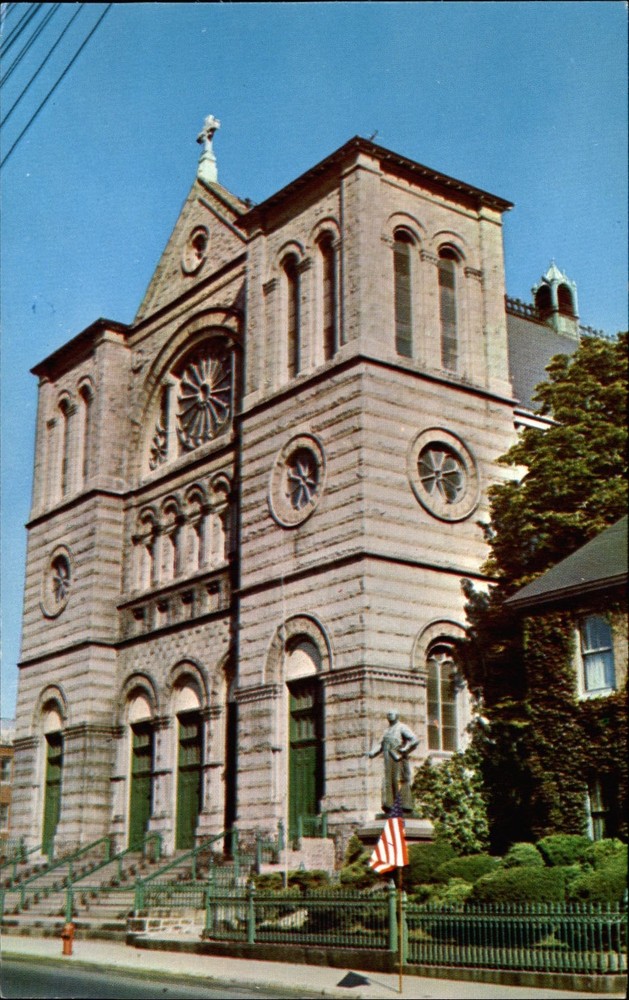 St John the Baptist Roman Catholic Church ~ Lowell Massachusetts MA ~ 1950s