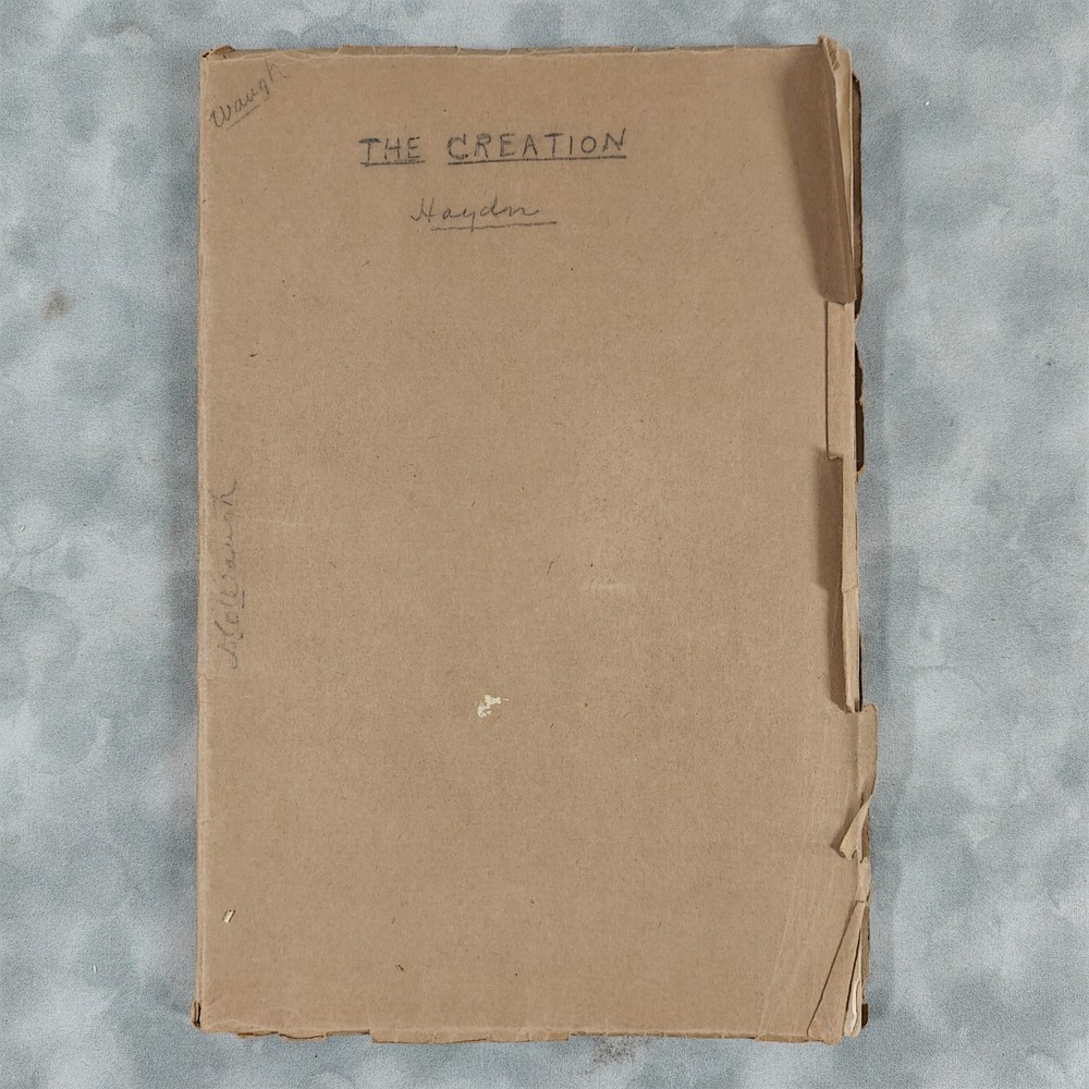 Haydn The Creation Oratorio Vocal Score Novello G Schirmer Vintage