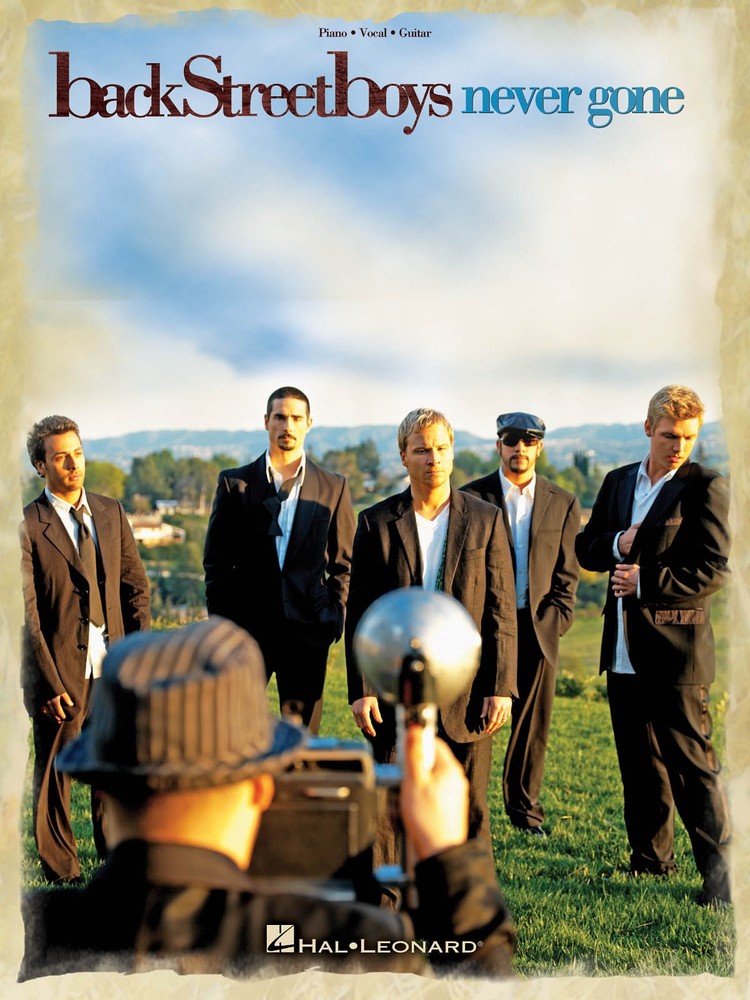 Backstreet Boys Never Gone Piano Sheet Music Guitar Chords Lyrics Book