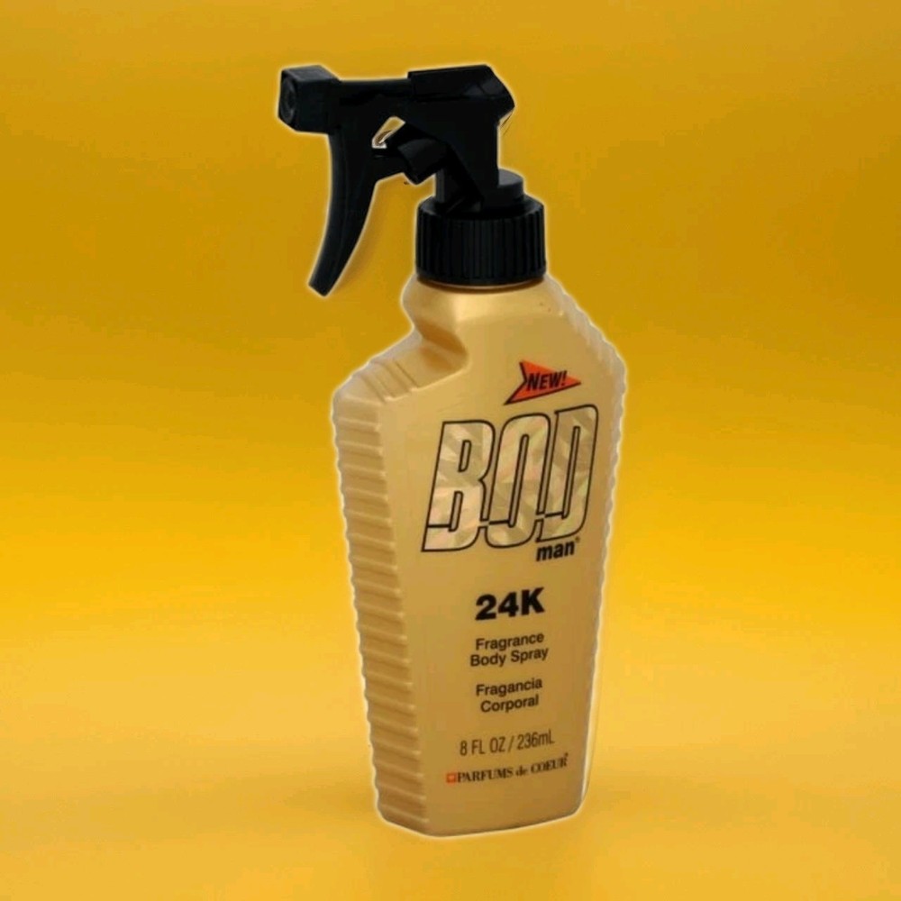 🔥 BOD Man 24K Body Spray 8 oz – RARE! DISCONTINUED! HARD TO FIND 🚫✨