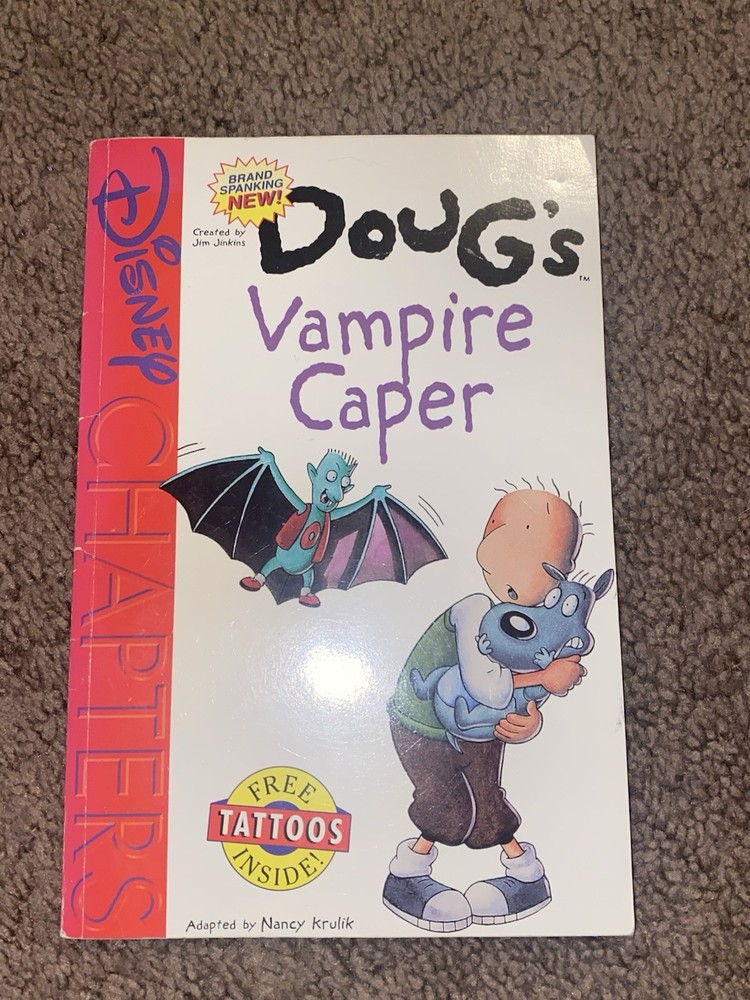 Doug's Vampire Caper (Disney Chapters) - Paperback By Krulik, Nancy - No Tattoos