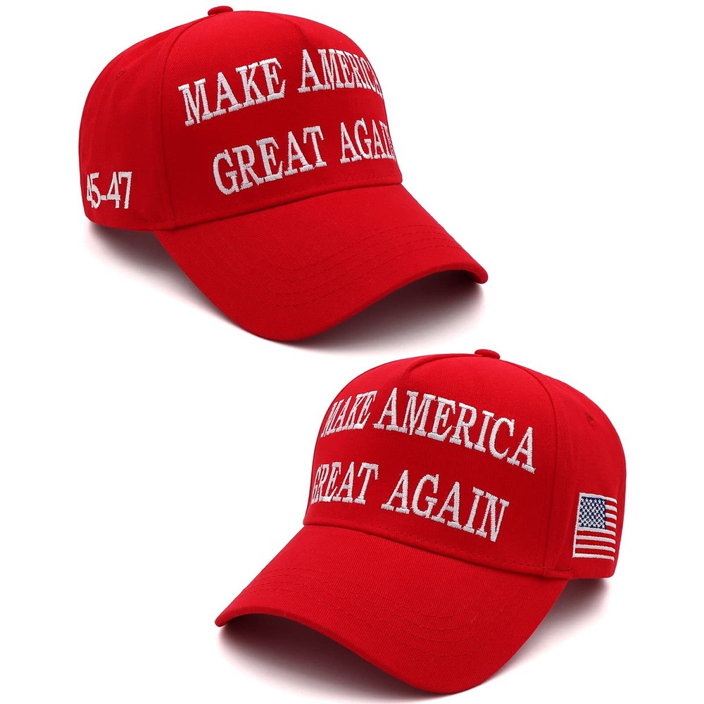 Trump 2024 Hat 45-47 MAGA Hat Make America Great Again Donald Trump Slogan wi...