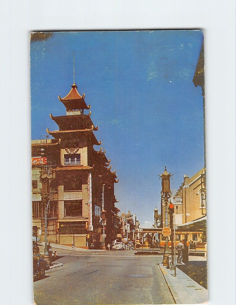 Postcard Chinatown San Francisco California USA