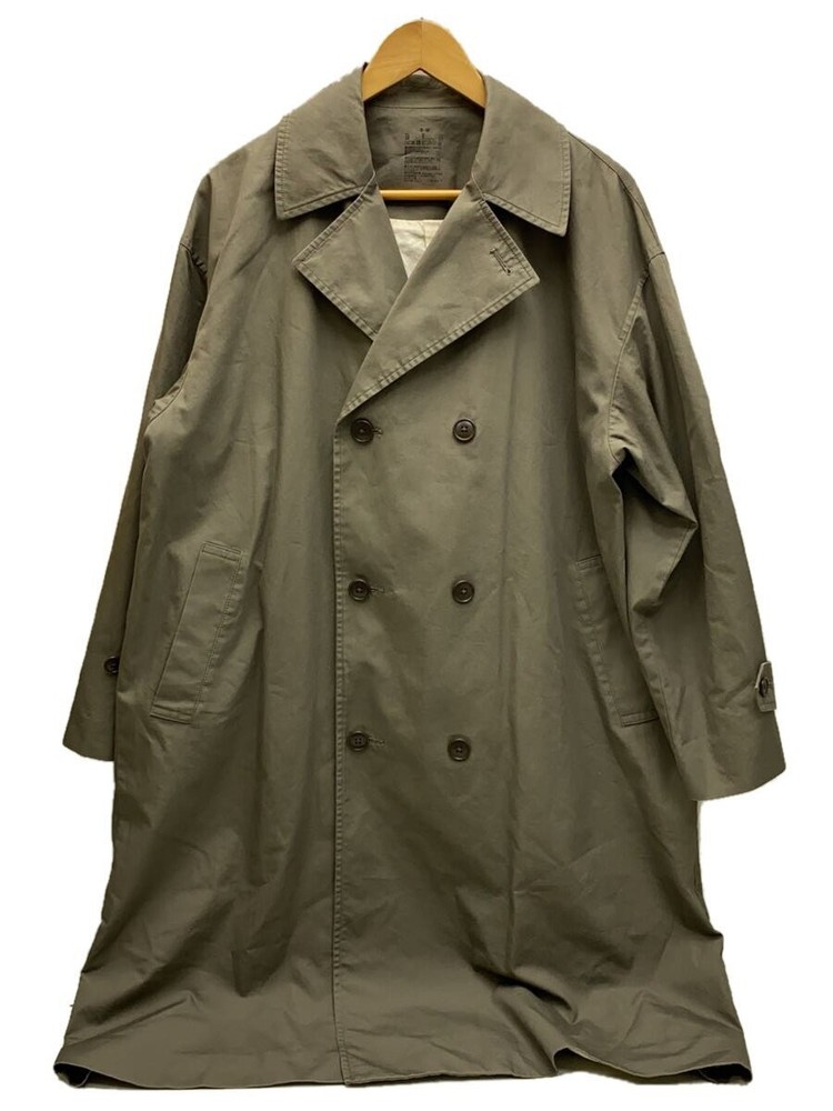 Muji Trench Coat/M/Cotton/Gry 50301