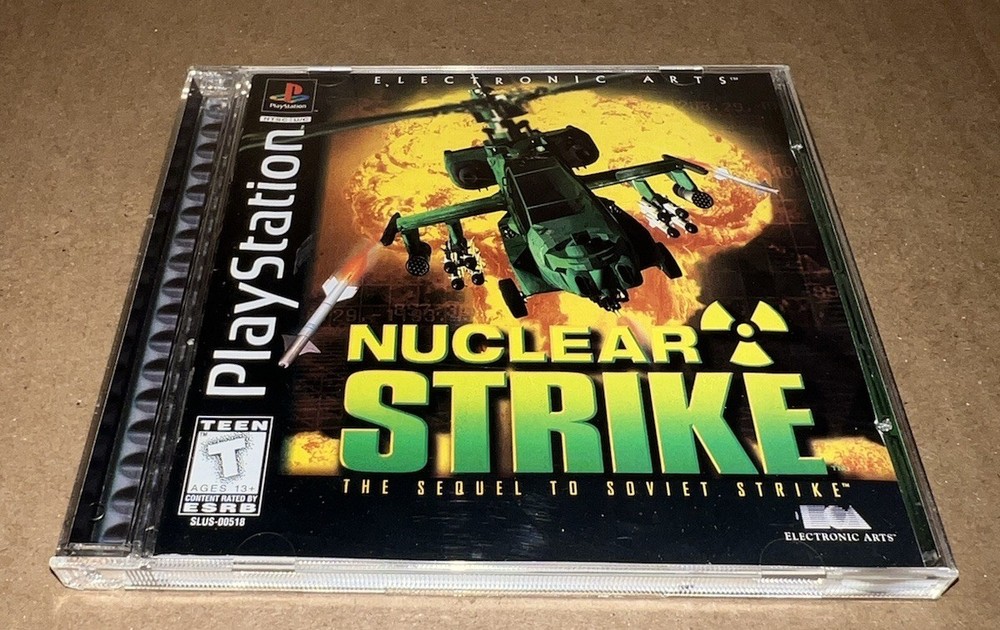Nuclear Strike PS1 (Sony Playstation, 1997) CIB Complete