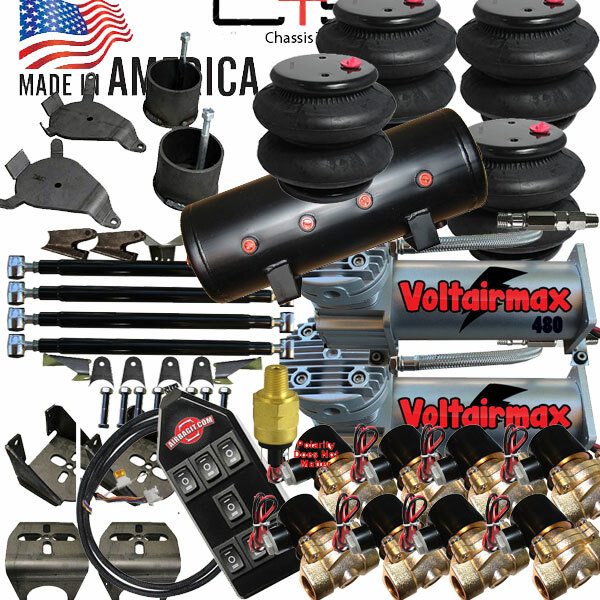 Air Ride Suspension  Compressor Valves 2500/2600 Bags Switches