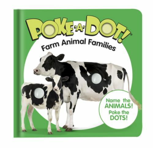 Poke-A-Dot: Farm Animal Families by Melissa & Doug (2020, Book, Other)