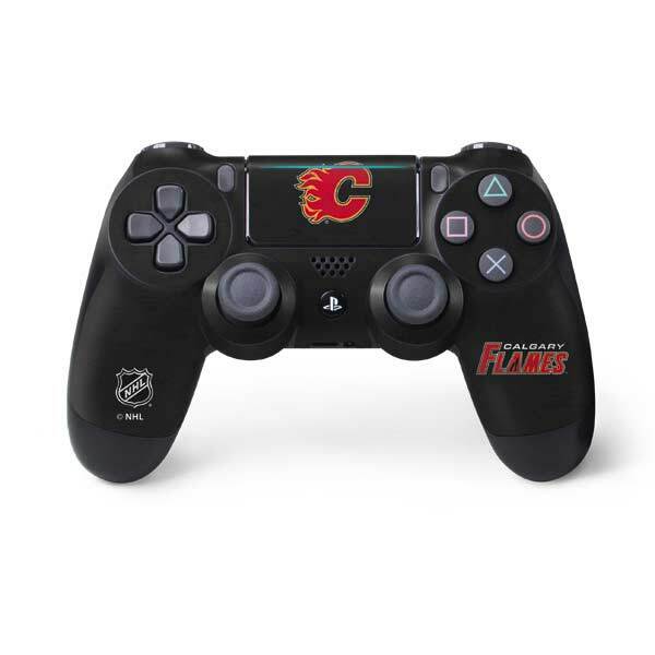 NHL Calgary Flames PS4 Pro/Slim Controller Skin - Calgary Flames Distressed