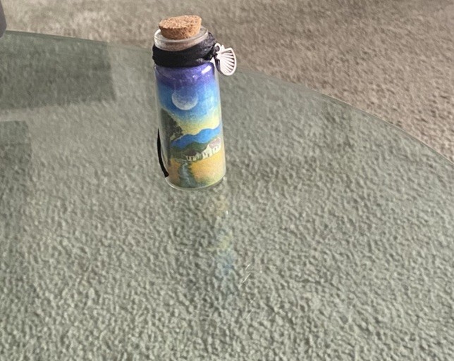 Sand Art In A Bottle