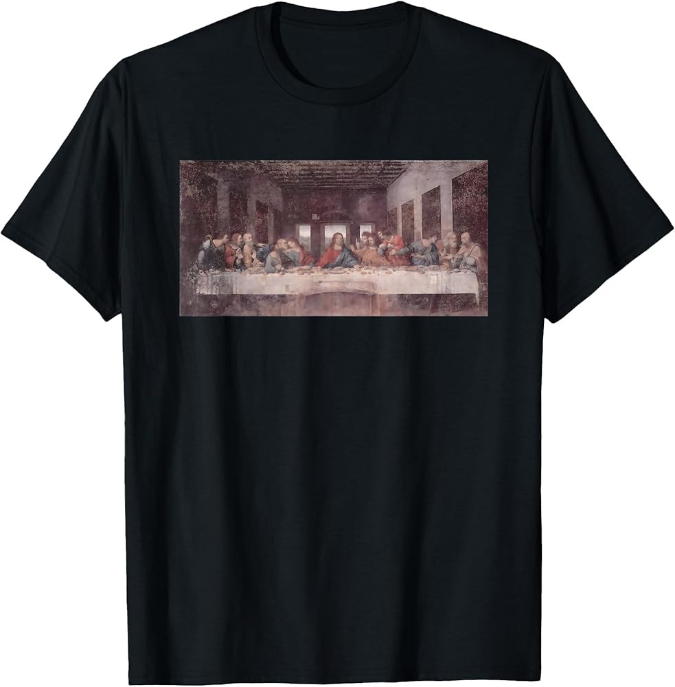 The Last Supper (L'Ultima Cena) by Leonardo da Vinci T-Shirt