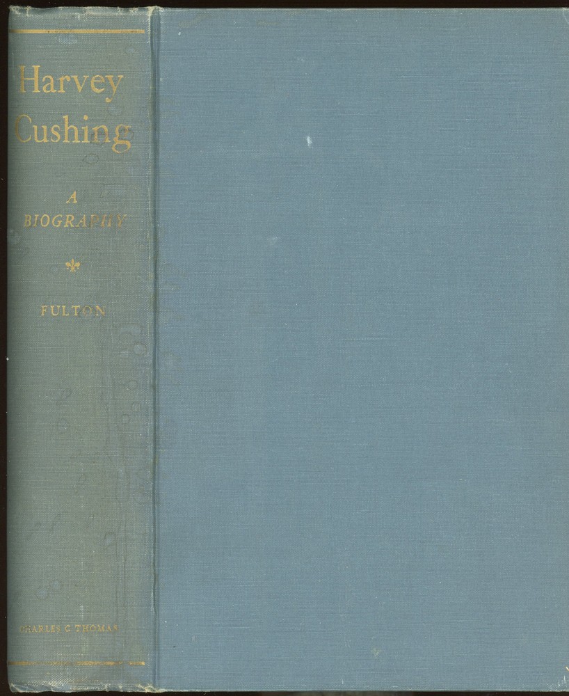 vintage Medical: HARVEY CUSHING-A BIOGRAPHY by Fulton. 1946. 1st edition.