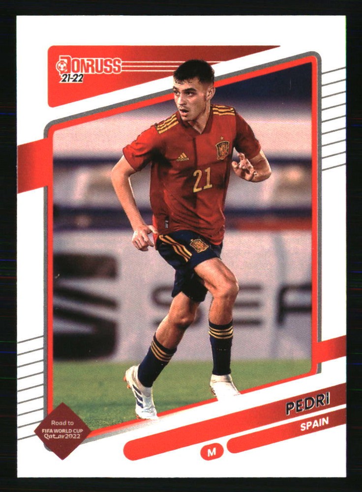 Pedri 2021-22 Donruss #151 SOCCER Card