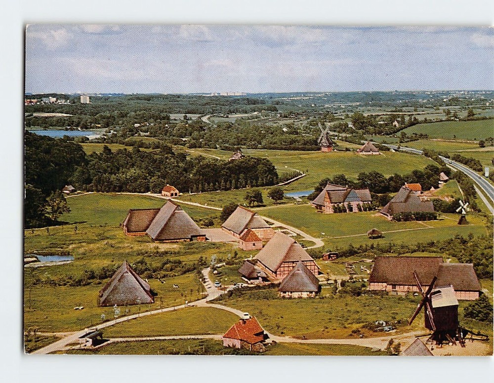Postcard Aerial View Luftaufnahme Germany